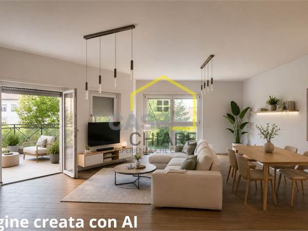 BELLISSIMO TRILOCALE DI 120 MQ CON DOPPI SERVIZI, AMPIO TERRAZZO e BOX  BINASCO - In contesto tranqu